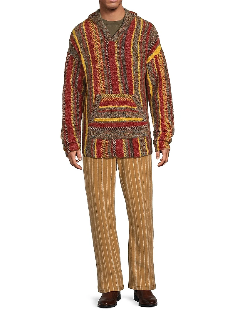 Cabin Stripe Baja Hoodie