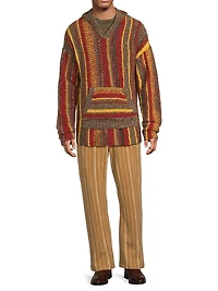 Cabin Stripe Baja Hoodie