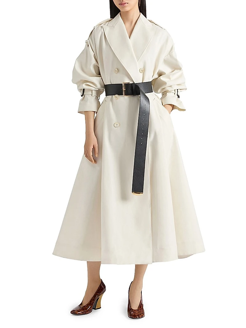 Trench-Coat in Cotton