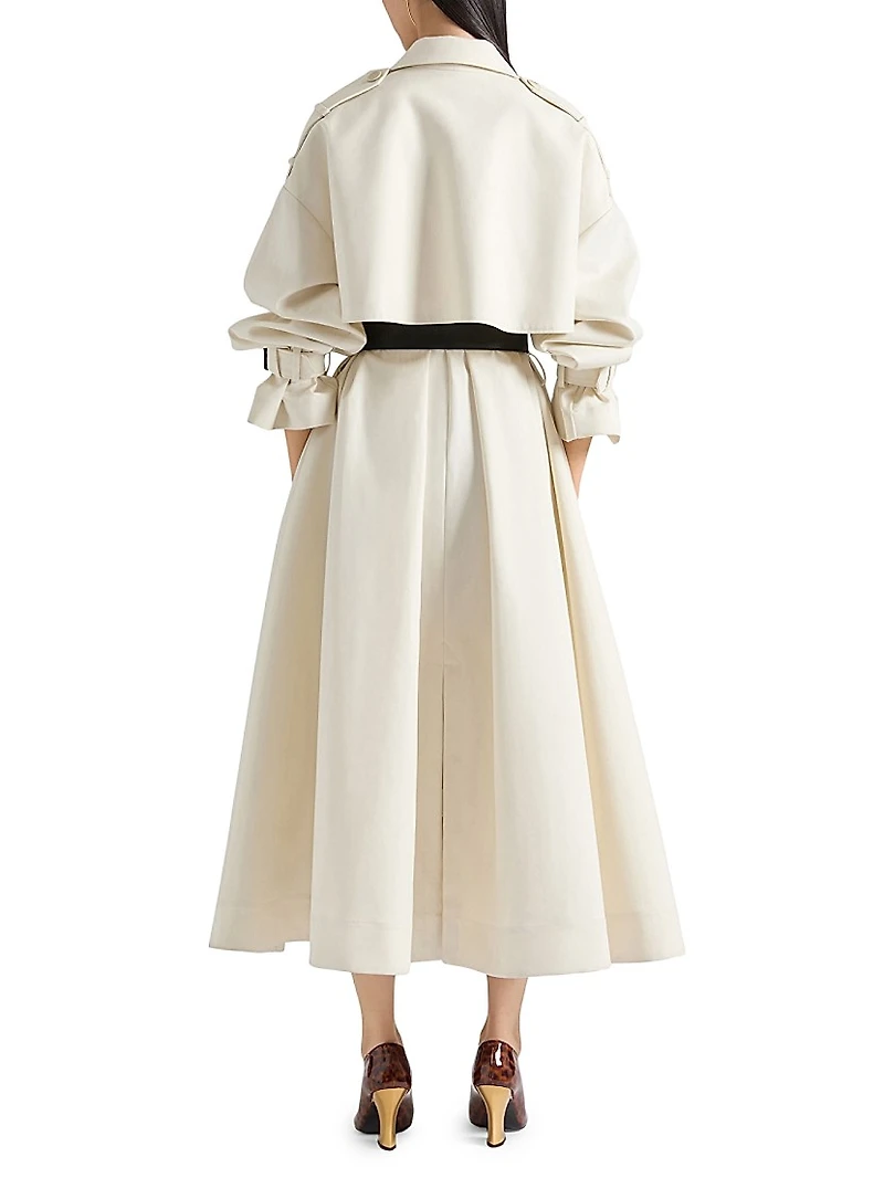 Trench-Coat in Cotton