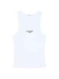 Slim Fit Tank Top Cotton with Stamp print