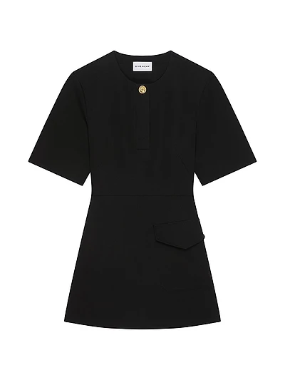 Mini Dress Wool