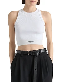 Cropped Tank top Cotton