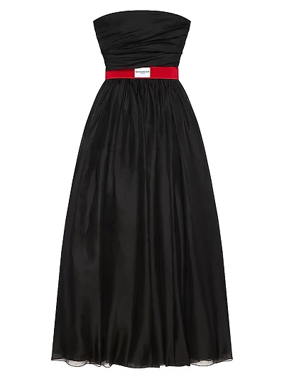 Strapless Evening Dress Organza