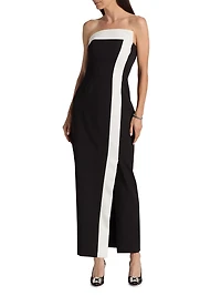 Garcelle Strapless Column Gown