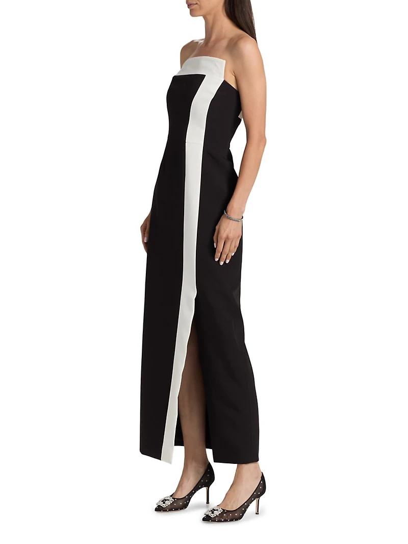 Garcelle Strapless Column Gown