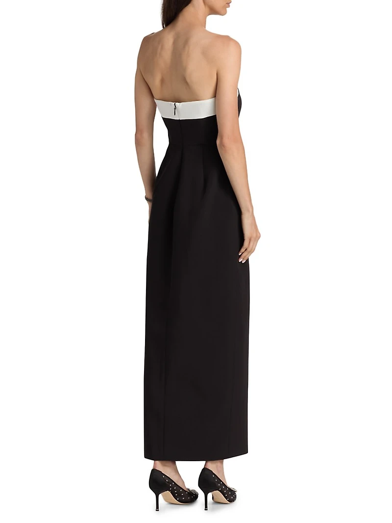 Garcelle Strapless Column Gown