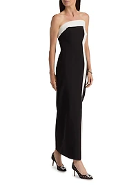 Garcelle Strapless Column Gown