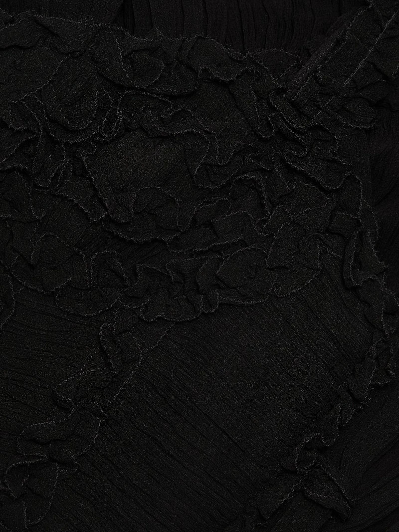 Talitha Silk Smocked Cami Maxi Dress