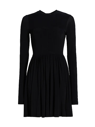 Bendetta Jersey Crewneck Minidress