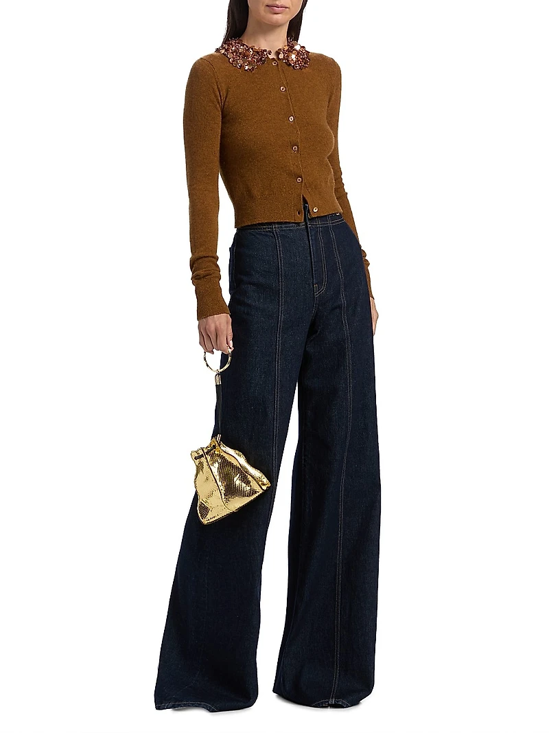 Margaux Embellished Cashmere Cardigan
