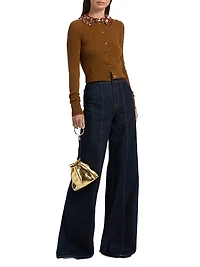 Margaux Embellished Cashmere Cardigan