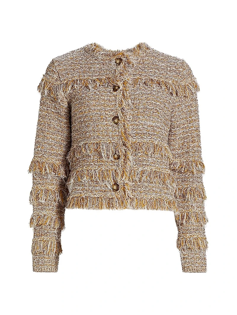 Gita Cotton-Blend Tweed Jacket