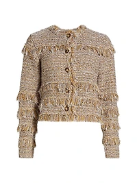 Gita Cotton-Blend Tweed Jacket
