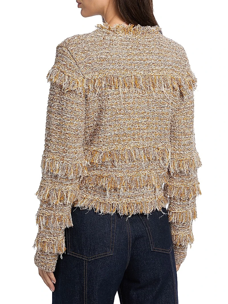 Gita Cotton-Blend Tweed Jacket
