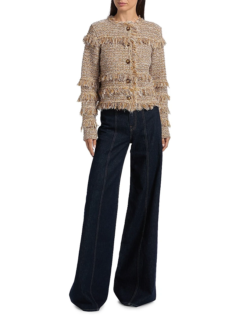 Gita Cotton-Blend Tweed Jacket