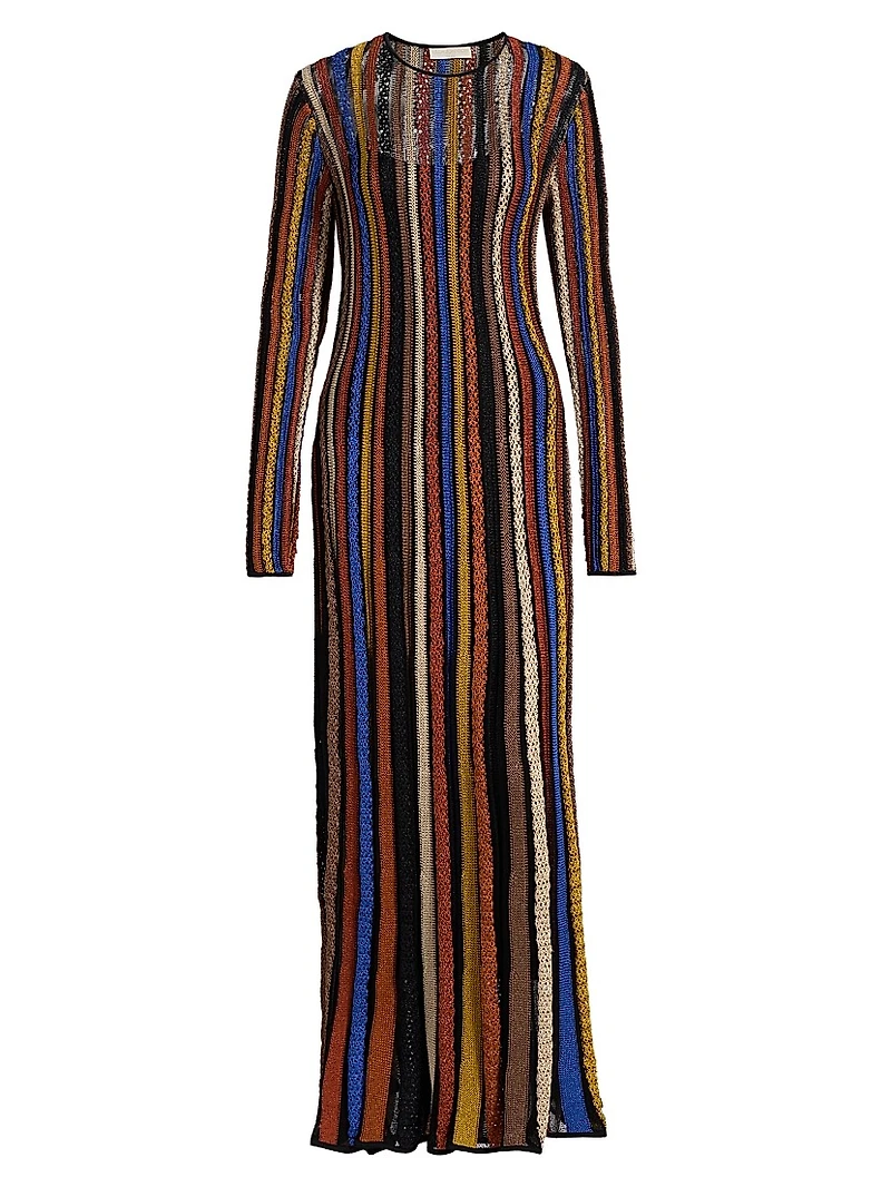 Albie Striped Maxi Dress