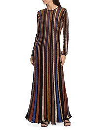 Albie Striped Maxi Dress