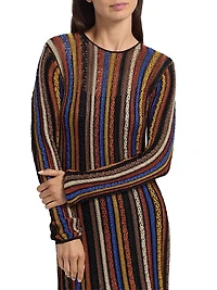 Albie Striped Maxi Dress