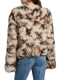 Irina Reversible Short Shearling Coat