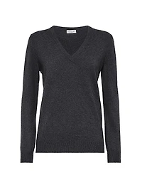 Cashmere Sweater with Monili