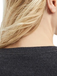 Cashmere Sweater with Monili