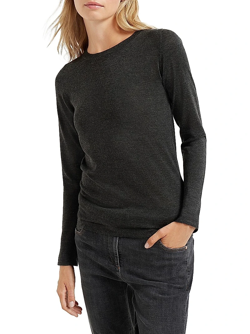 Cashmere And Silk Lightweight Sweater