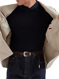 Cotton Jersey V-Neck T-Shirt