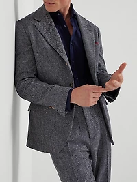 Cotton Piqué Basic Fit Shirt with Spread Collar