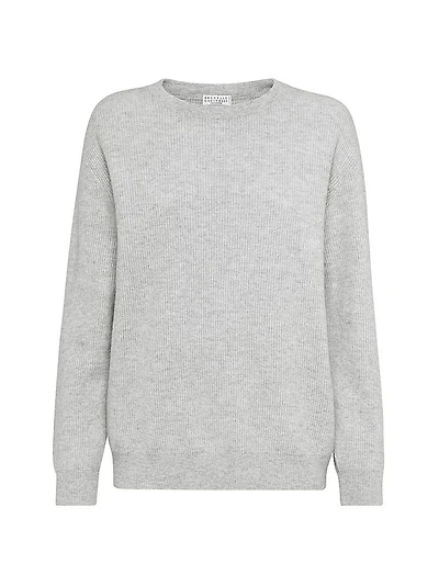 Cashmere English Rib Sweater