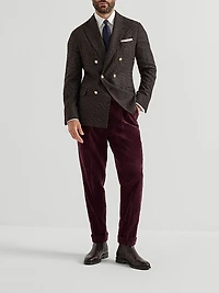 Prince of Wales one and a Half Breasted Deconstructed Blazer