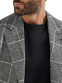 Cotton Jersey Long Sleeve Crew-Neck T-Shirt