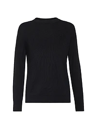 Cotton English Rib Sweater