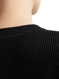 Cotton English Rib Sweater
