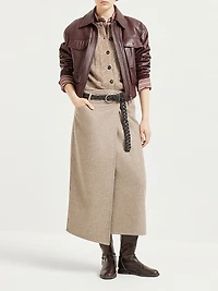 Mohair, Cotton and Wool Dazzling Cable Cardigan