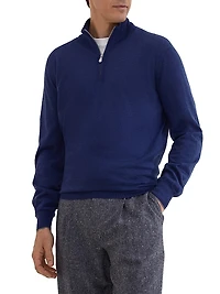 Cashmere, Silk and Linen Lightweight Sweater