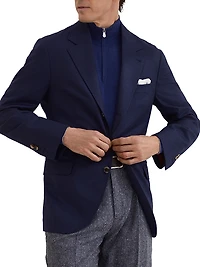 Cashmere, Silk and Linen Lightweight Sweater
