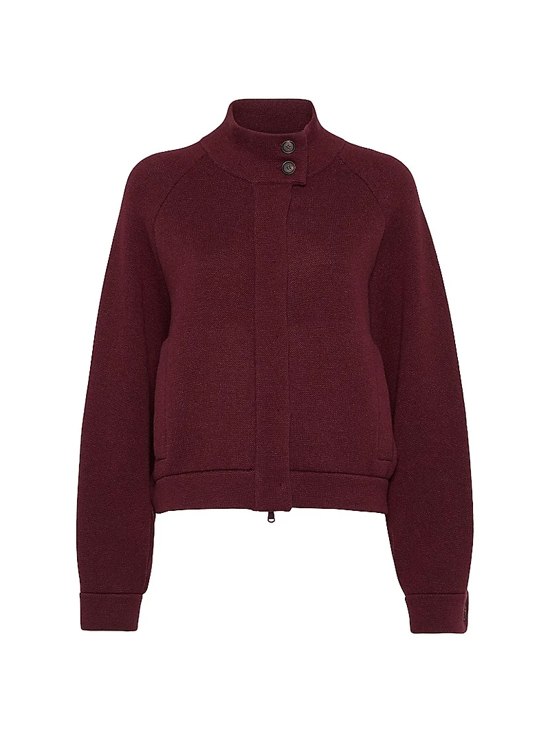 Cashmere Double Knit Outerwear Jacket