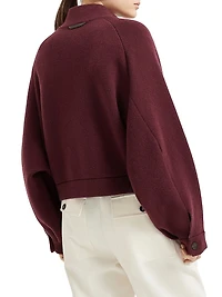 Cashmere Double Knit Outerwear Jacket