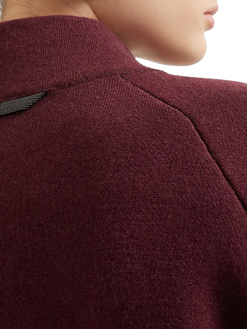 Cashmere Double Knit Outerwear Jacket