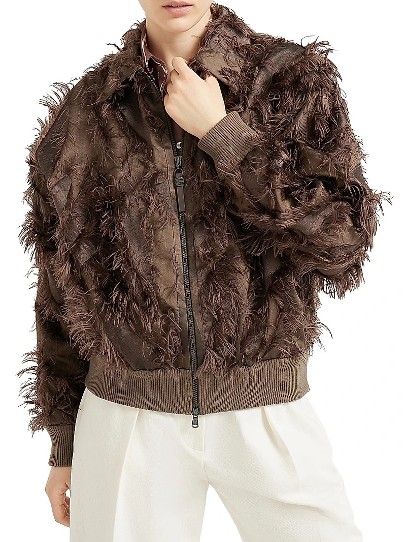 Dracaena Fil Coupé Bomber Jacket