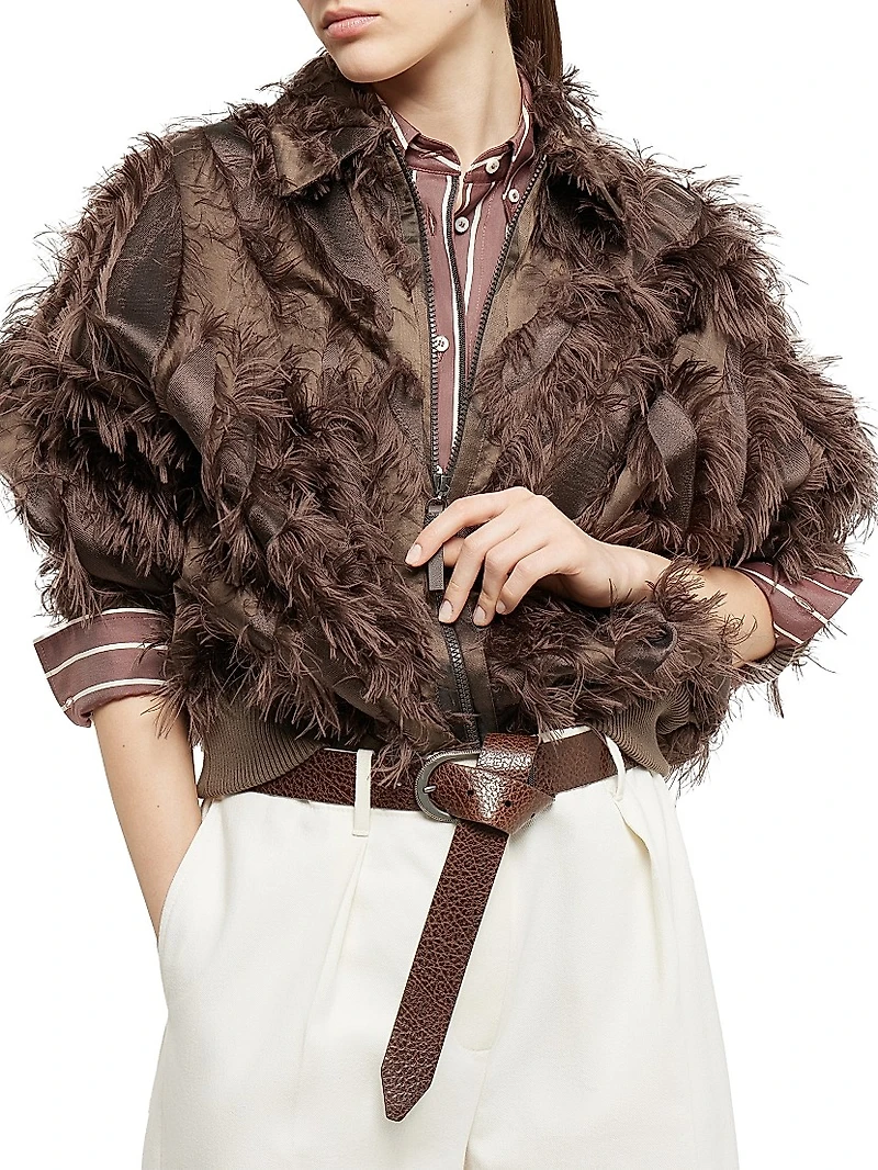 Dracaena Fil Coupé Bomber Jacket