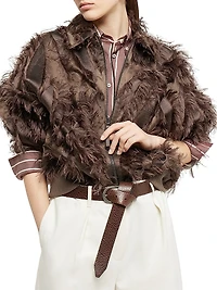 Dracaena Fil Coupé Bomber Jacket