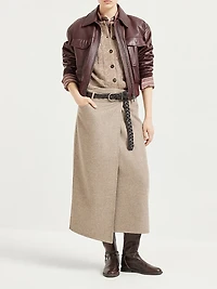 Soft Nappa Leather Bomber Jacket