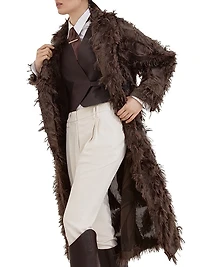 Dracaena Fil Coupé Belted Coat