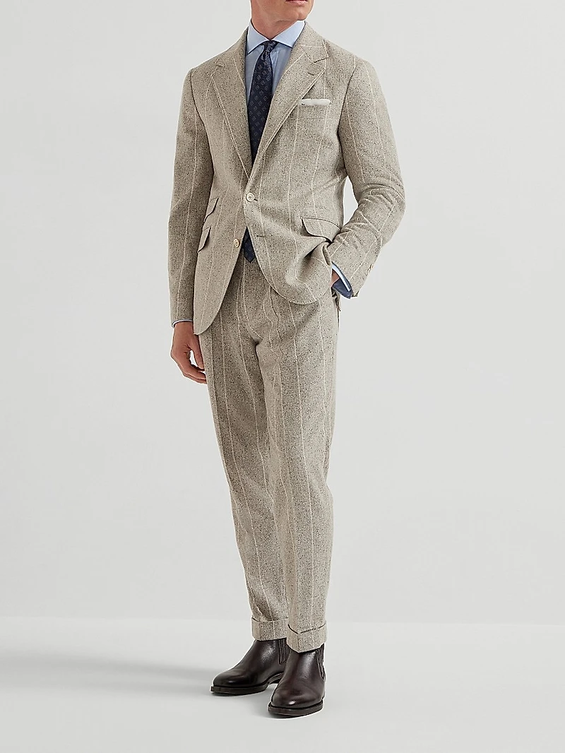 Lightweight Oxford Slim Fit Shirt with Spread Collar