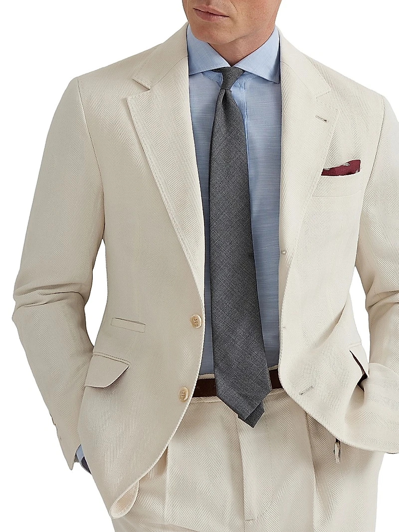 Lightweight Oxford Basic Fit Shirt with Spread Collar