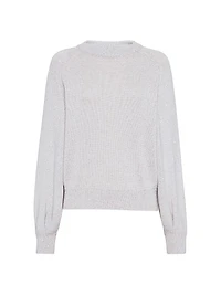 Cashmere and Silk Diamond Yarn Sweater