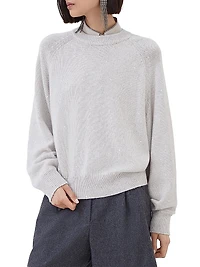 Cashmere and Silk Diamond Yarn Sweater