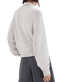 Cashmere and Silk Diamond Yarn Sweater